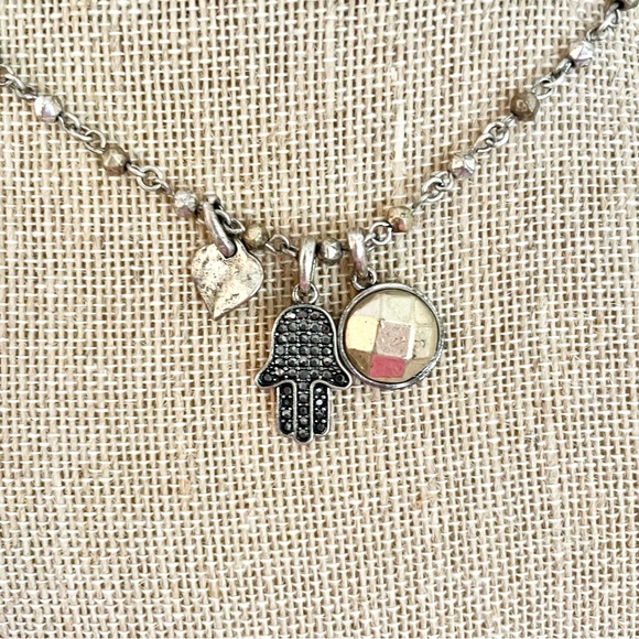 Lucky Brand Hamsa Necklace - Picture 2 of 4